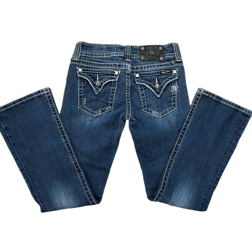 Miss Me Flap Pocket staple Jeans 28